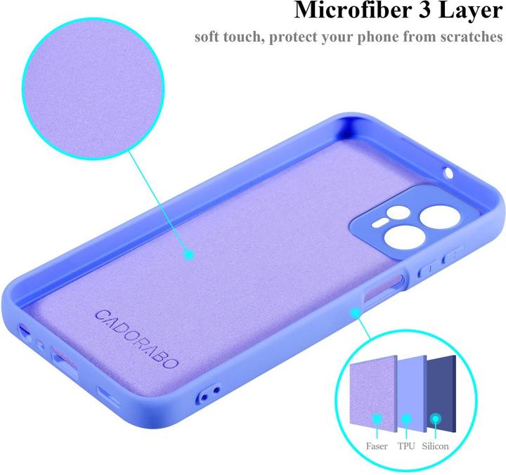 Produktbild Cadorabo Hülle für Motorola Moto G13 / G23 TPU im Liquid Schutz Silikon Design (Motorola Moto G23, Motorola Moto G13)