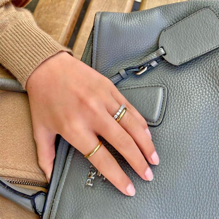 Produktbild Candy Ring Sole, 925 Sterling Silber, vergoldet (58, 925 Silber)
