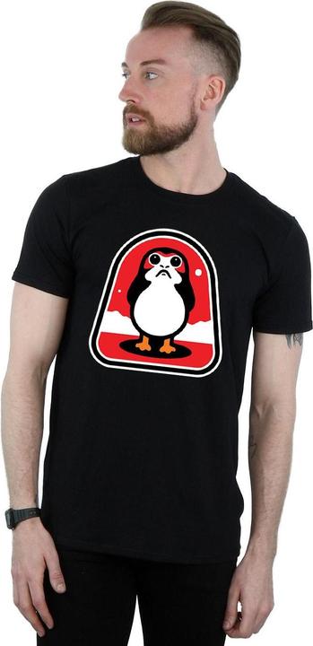 Immagine prodotto Star Wars The Last Jedi Porgs Badge Maglietta Uomo (L)
