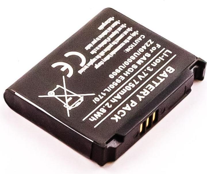 Actual product image AGI Battery compatible with SAMSUNG SGH-U800 SOUL compatible - Battery - 750 mAh - Battery -