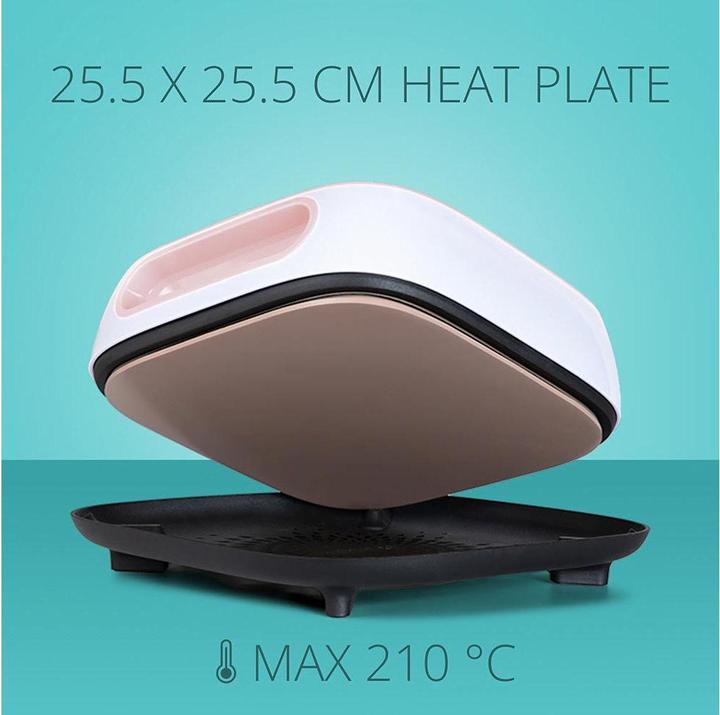 Image du produit Loklik Easy Heat Press *pink* (presse à chaleur facile)