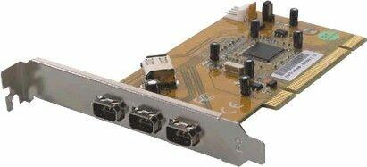 Immagine prodotto Dawicontrol DC-1394 PCI - 3+1 - Porta IEEE 1394 FireWire PCI Controller