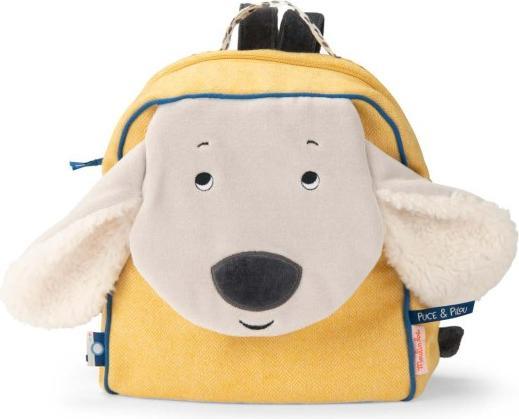 Moulin Roty Rucksack Hund gelb, Puce & Pilou