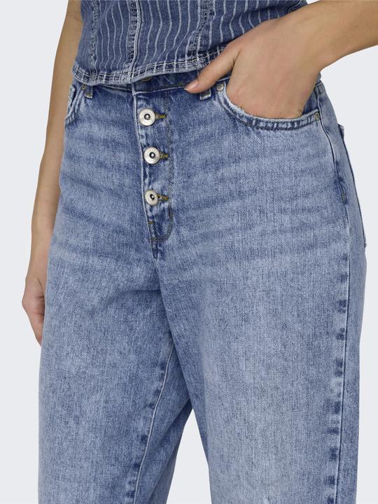 Actual product image Only Wide leg cut High waist Open hem Jeans Wide cut jeans (W28/L32)