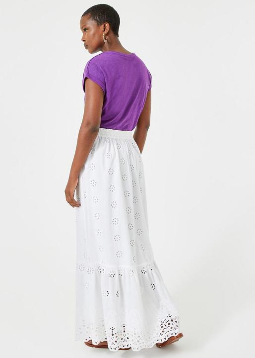 Image du produit Anne Weyburn Maxi-jupe évasée avec broderie ajourée (38)