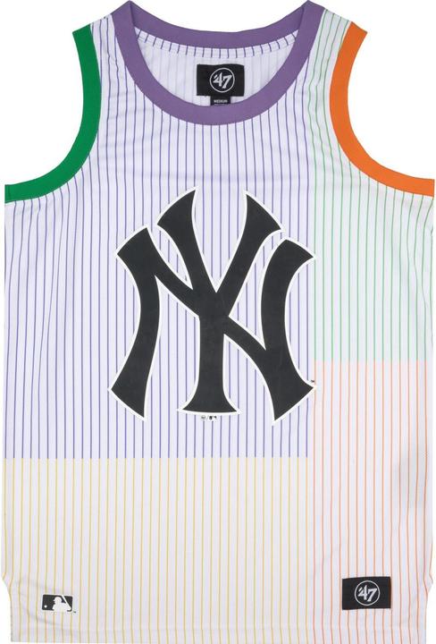 47 Brand Mesh Tank Top - GRAFTON NY Yankees pinstriped - XL (XL)