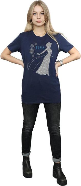 Produktbild Disney Frozen Elsa Christmas Silhouette TShirt (M)