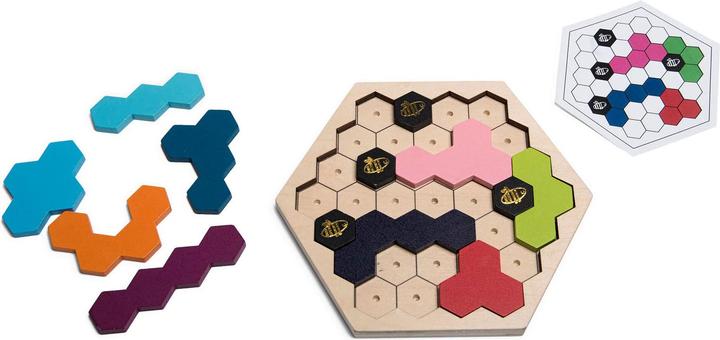 Produktbild BS Bienen Puzzle aus Holz (9 Teile)
