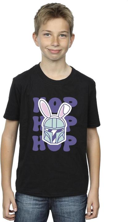 Actual product image Star Wars Boys The Mandalorian Hop Into Easter T-Shirt (104)
