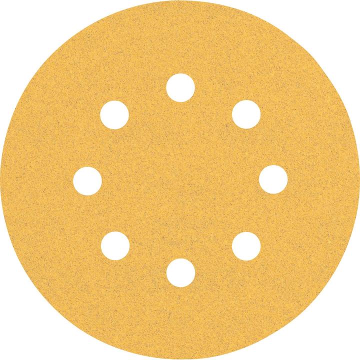 Immagine prodotto Bosch Professional Zubehör Expert C470 Carta vetrata a 8 fori per levigatrice rotorbitale, 125 mm, G 100, 50 pezzi. (100)