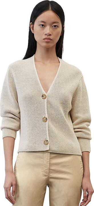 Produktbild Marc O'Polo Long Sleeve Cardigan V-Neck Sandy Melange (L)