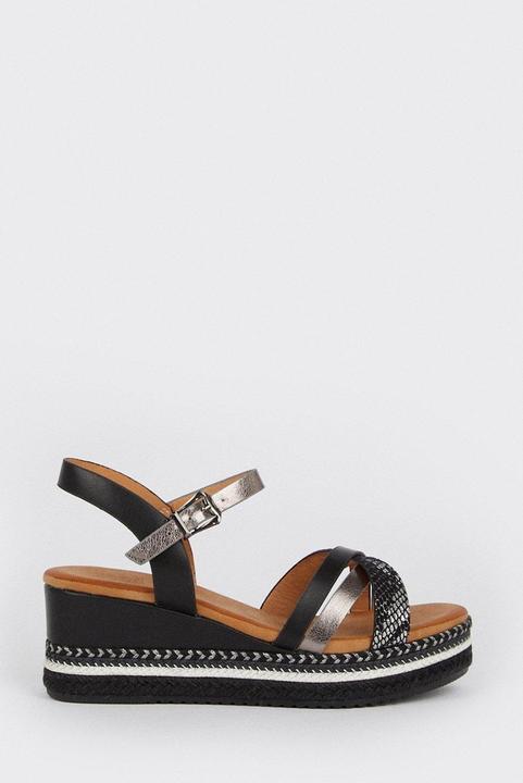 Produktbild Good For The Sole Sandalen mit Keilabsatz Amber (41)