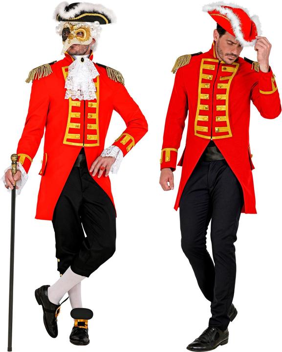 Actual product image Widmann Rote Gardeuniform / Paradefrack für Herren (XL)