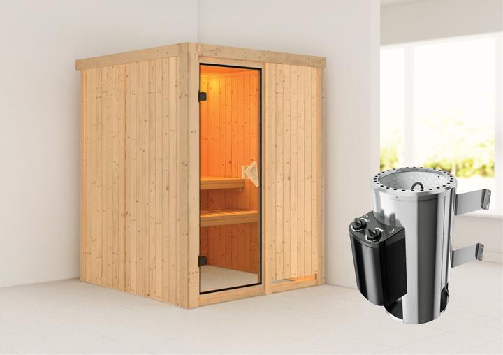 Image du produit Karibu Minja sans couronne de toit (Contrôle interne Plug & Play 3,6 KW)