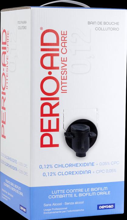 Immagine prodotto Dentaid PERIO-AID Intensive Care 0,12% collutorio, 5 litri - CH - (5000 ml, Collutorio)