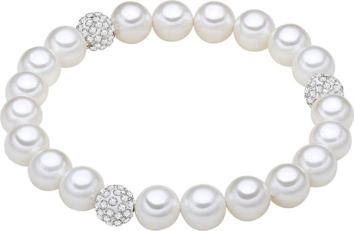 Lulu & Jane Zirkonia Muschelkernperle 19,0 cm - 33260 (19 cm, Muschelkernperle)