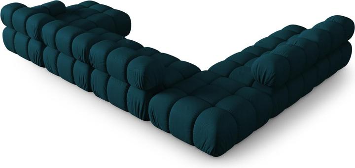 Actual product image Micadoni Modular Panoramic Left Corner Sofa, "Bellis", 7 Seats, 376x282x70Made in Europe (Sofa landscape)