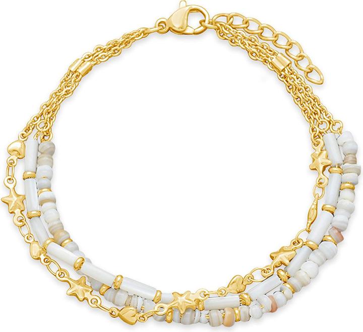 Beige, Gelbgold, Weiss
