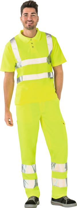 Actual product image Planam High-visibility polo shirt (XL)