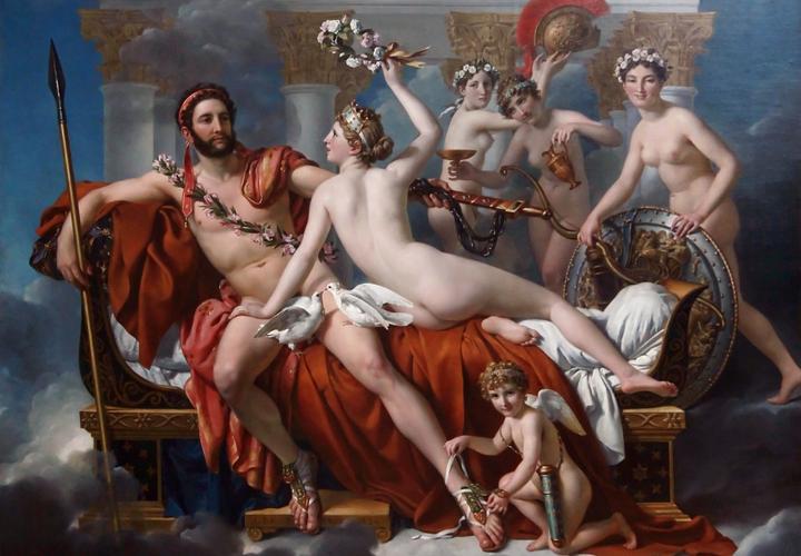 Produktbild Grafika Kids Jacques-Louis David: Mars Being Disarmed by Venus, 1824 (12 Teile)