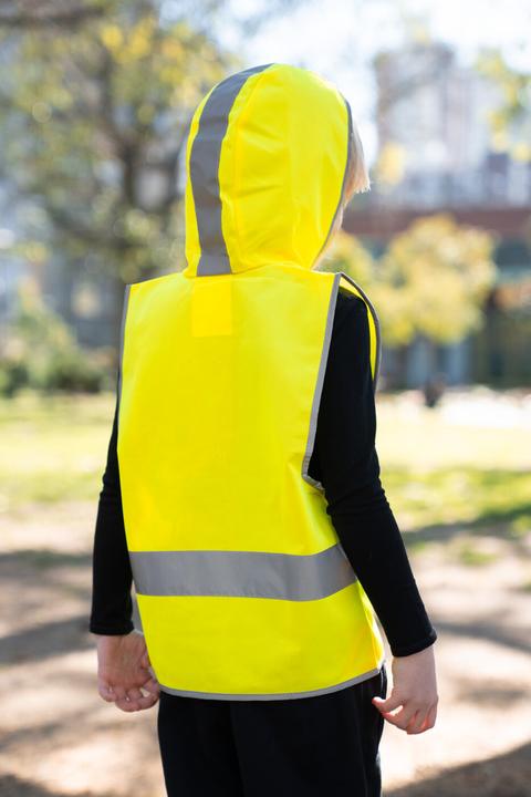 Actual product image Korntex Children's waistcoat with hoodie (S)