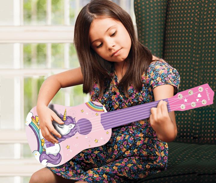 Produktbild Lexibook Unicorn - My First Guitar 21 (K200UNI)