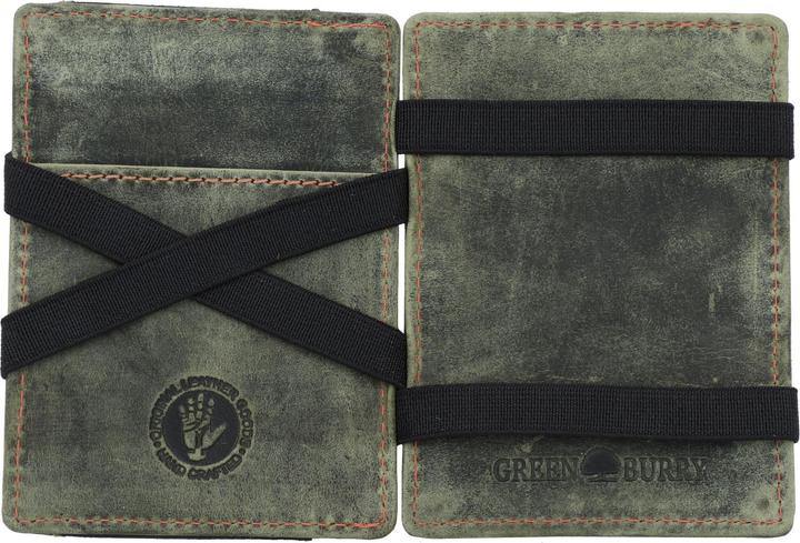 Produktbild Greenburry Vintage Magic Geldbörse RFID Leder 10 cm
