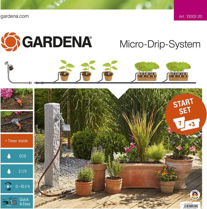 Gardena Micro-Drip Start Set (Tropfbewässerung Set)
