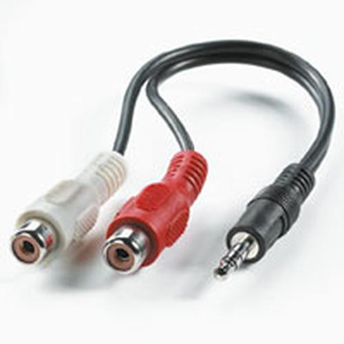 Produktbild Value Stereo-Klinke - Stereo-Cinch Buchse (0.20 m, 3.5mm Klinke (AUX), Cinch)