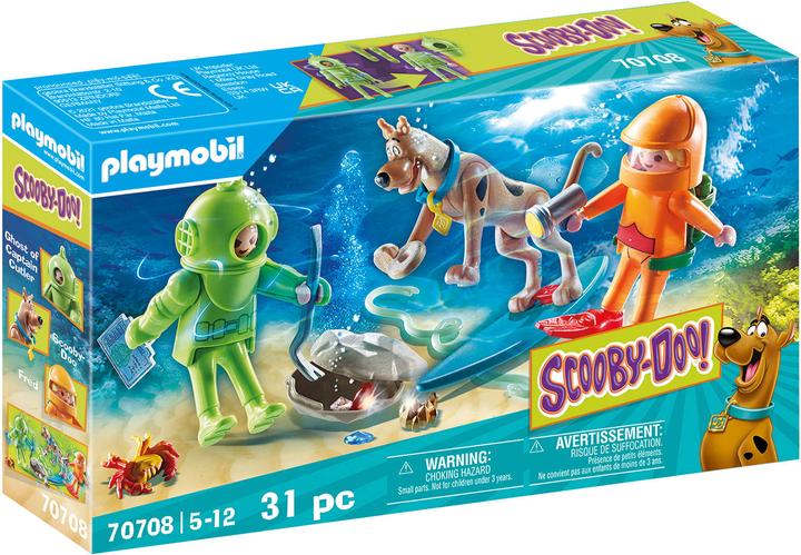 Produktbild Playmobil Abenteuer mit Ghost of Captain Cutler (70708, Playmobil Scooby-Doo)