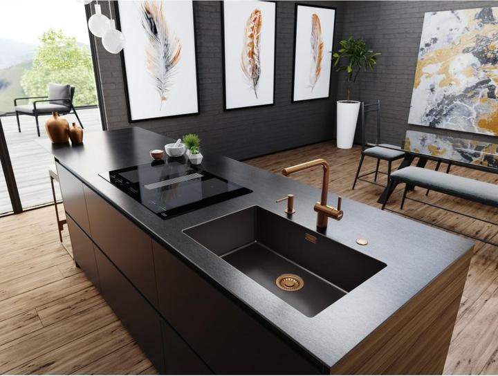 Actual product image Franke Mythos 2gether Induktions-Dunstabzugshaube integriert mit dem Mythos 2gether Induktionsherd
