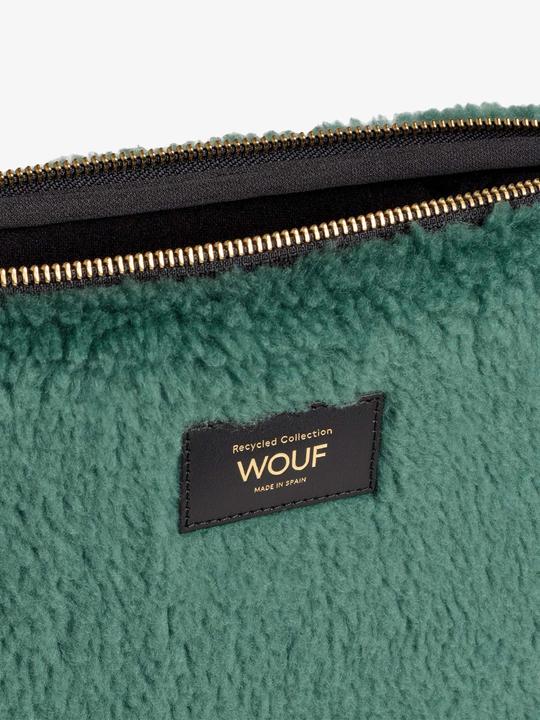 Image du produit Wouf pochette pour ordinateur portable vert foncé