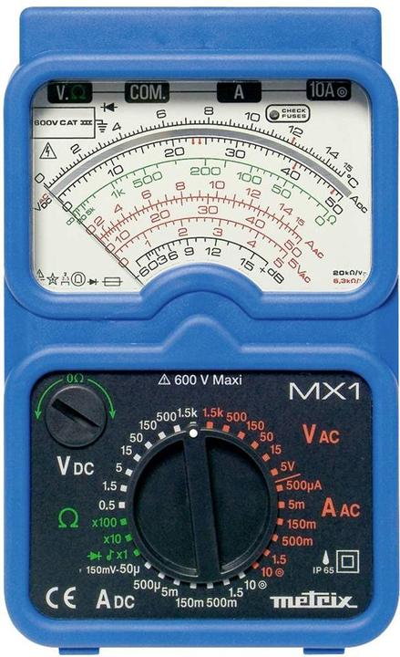 Actual product image Chauvin Arnoux MX0001-M (CAT III 600V)