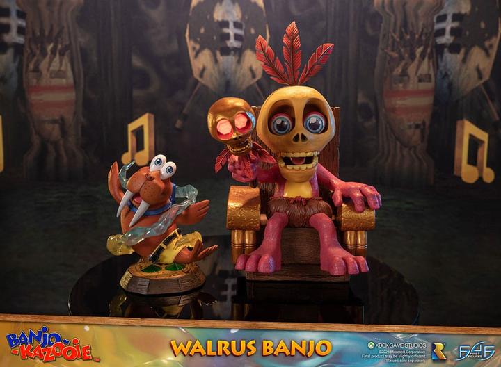 Actual product image First 4 Figures Banjo-Kazooie statuette Walrus Banjo 24 cm