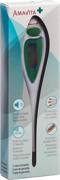 Actual product image Amavita Thermo Deluxe Clinical Thermometer