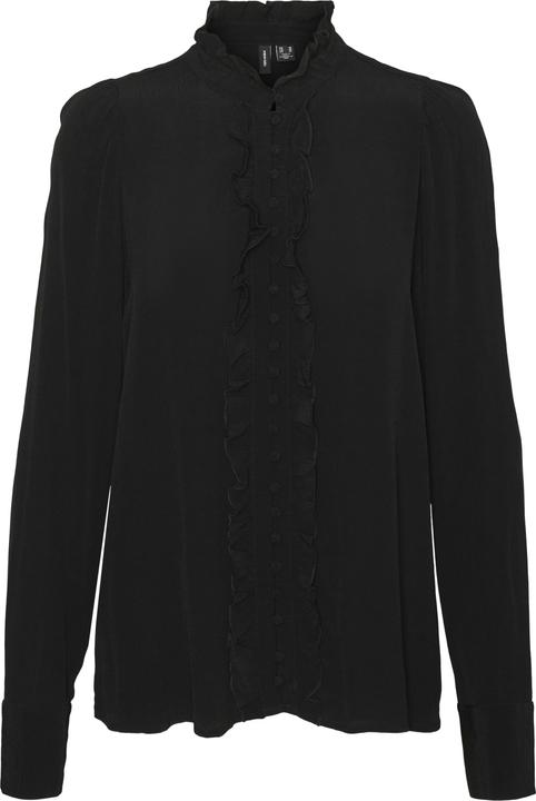 Vero Moda Vmsella L/S Frill Shirt Wvn Exc Hemd