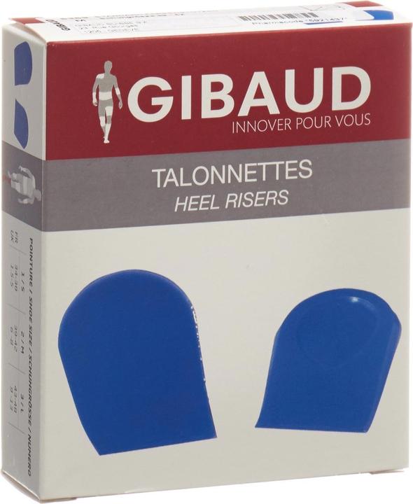 Produktbild Gibaud Ferseneinlagen Silikon blau (Fussdeodorant & -puder)