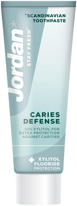 Actual product image Jordan Stay Fresh Toothpaste refreshing toothpaste against tooth decay Cavity Defence 75ml (75 ml)