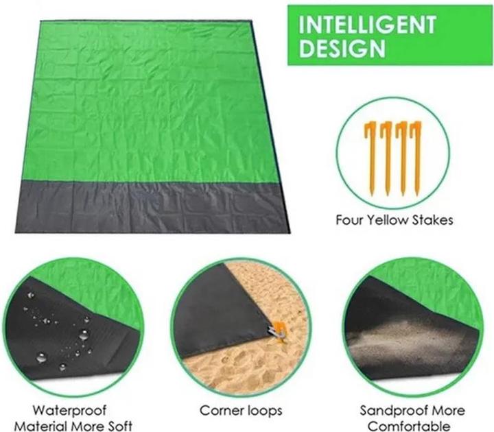 Image du produit Splash & Fun Couverture d'extérieur imperméable avec sac 200x210cm