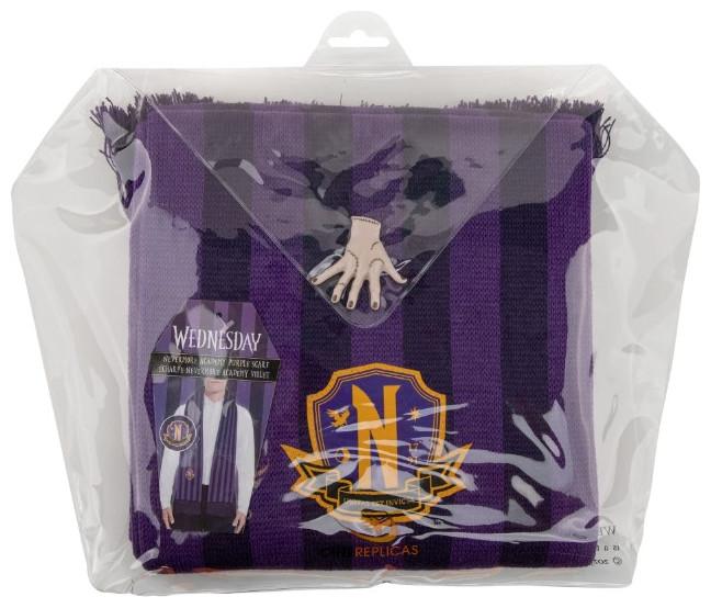 Actual product image Cinereplicas Wednesday: Nevermore Academy Scarf
