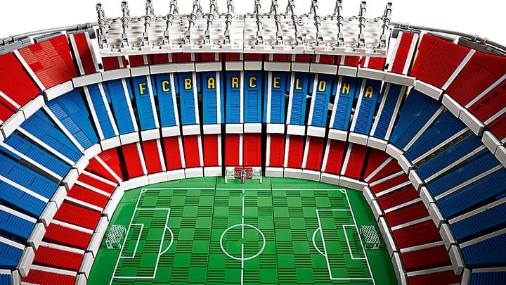 Actual product image LEGO ICONS CAMP NOU - FC BARCELONA 10284 (10284, LEGO Creator Expert, LEGO Rare Sets)