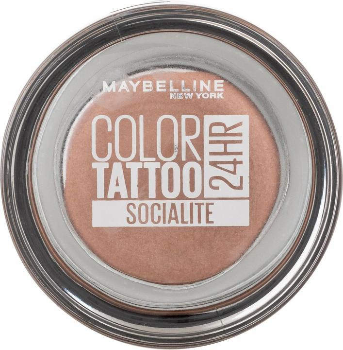 Actual product image Maybelline New York MAYBELLINE Eye Studio Color Tattoo 24 HR Eye Shadow in Cream 150 Socialite 4ml (150 Socialite)
