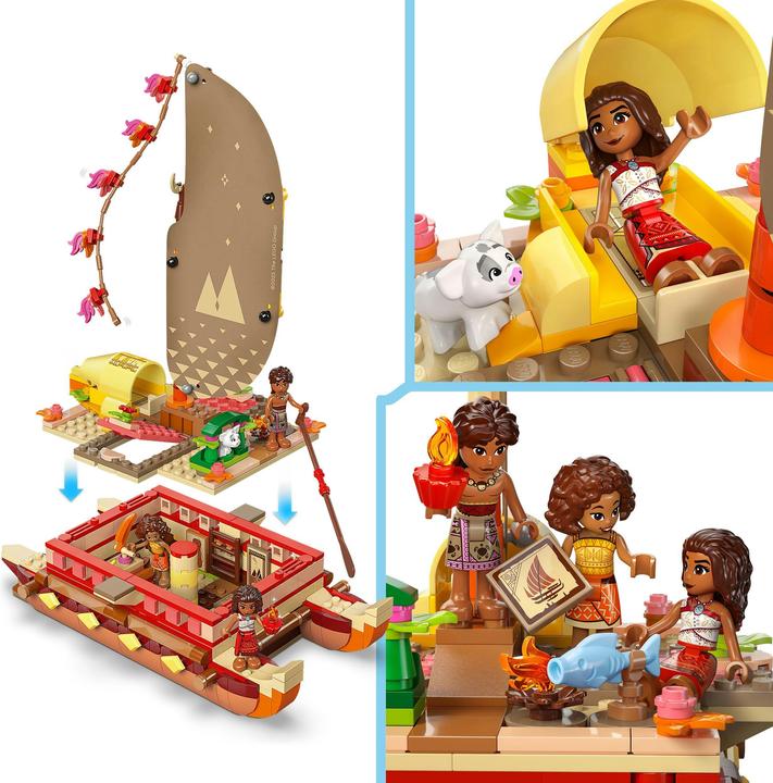 Image du produit LEGO Vaianas Abenteuerfloss (43270, LEGO Disney)