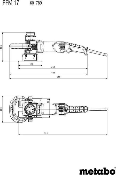 Actual product image Metabo PFM 17
