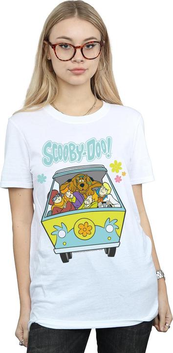 Immagine prodotto Scooby Doo Mystery Machine Group Maglietta Ampia Donna (XL)