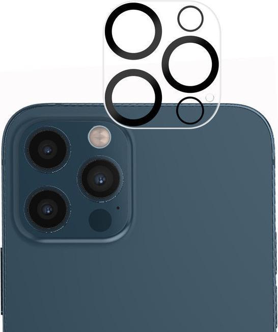 Produktbild Durable Kameraschutz iPhone 12 Pro - Panzerglas 9H Kameraobjektiv (1 Stück, Apple iPhone 12 Pro)