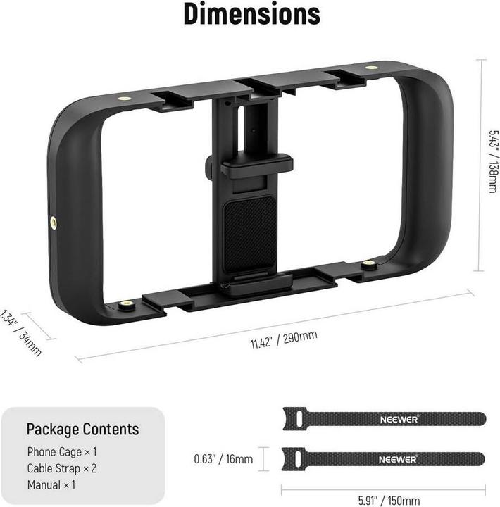 Image du produit Neewer A104 Smartphone-Halter