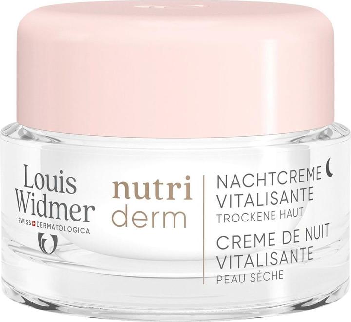 Produktbild Widmer Louis Nutriderm Nachtcreme Vitalisante ohne Parfum 50 ml (50 ml, Nachtcreme)