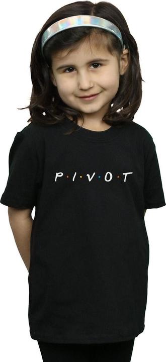 Immagine prodotto Friends Pivot Logo Maglietta Ragazze (140, 146)