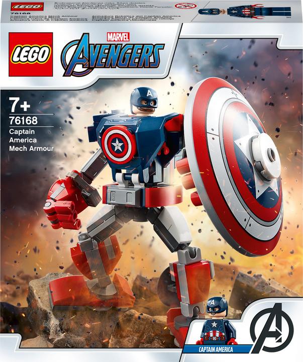 Actual product image LEGO Captain America Mech (76168, LEGO Marvel)